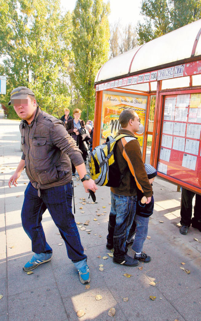 Nie  daj się okraść w autobusie