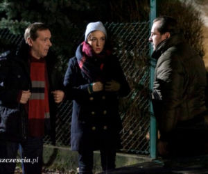 Barwy szczęścia odc. 1297. Zenek (Jan Pęczek), Borys (Jakub Wieczorek), Justyna (Lidia Sadowa)