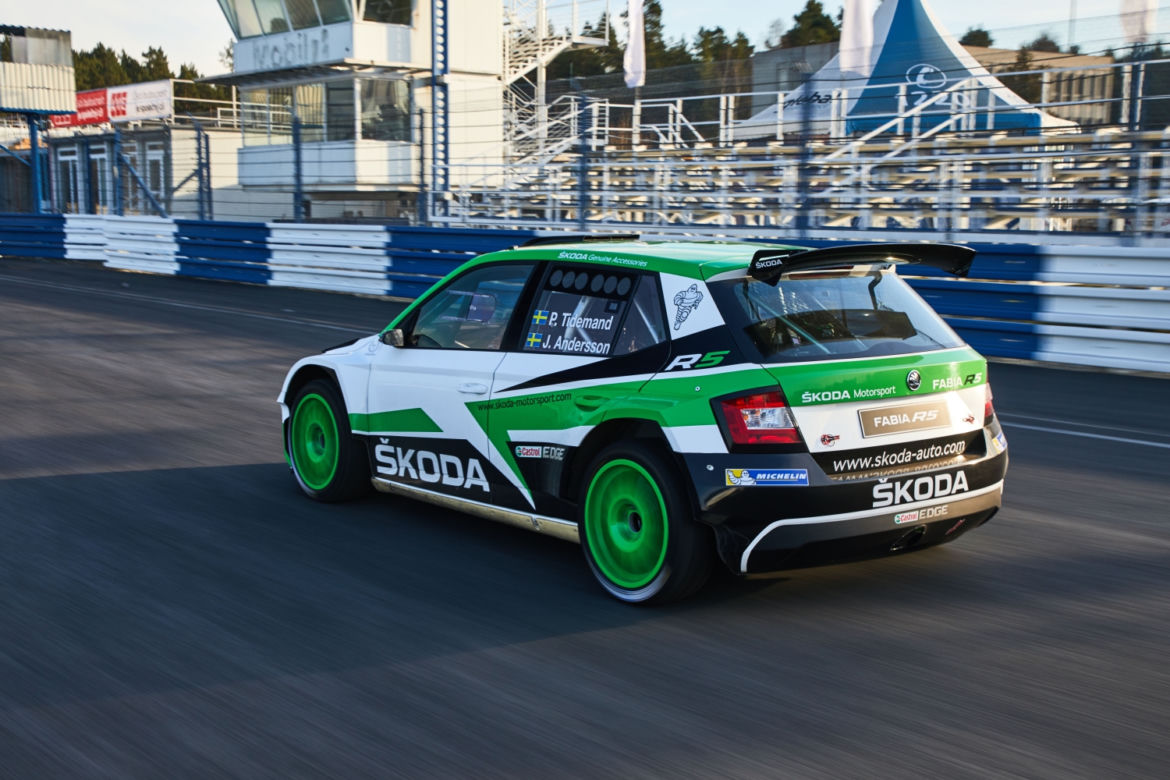 Rajdowa Skoda Fabia R5