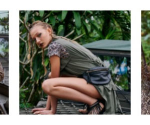 Egzotyczne wiosenne ubrania z nowej kolekcji Jungle Camo Sinsay