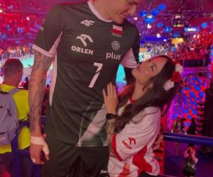 Bartłomiej Lemański i jego dziewczyna Dominika