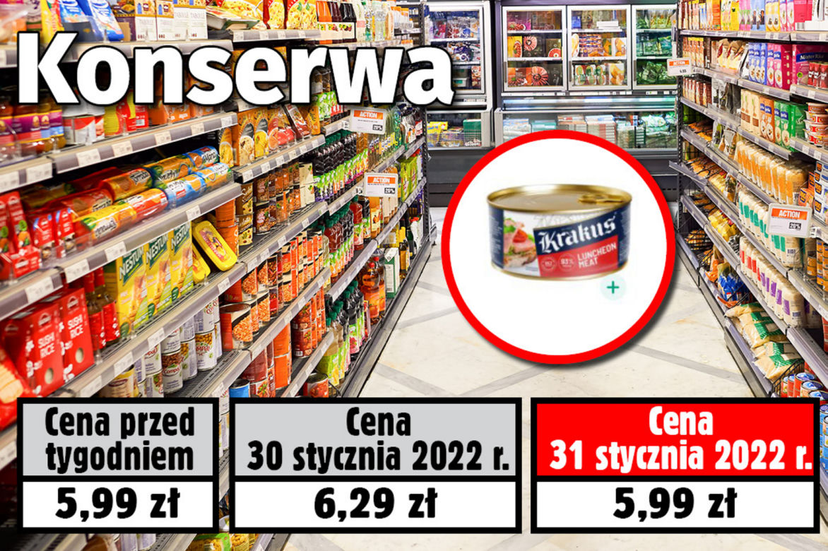 Ceny w Biedronce 31.01.2022