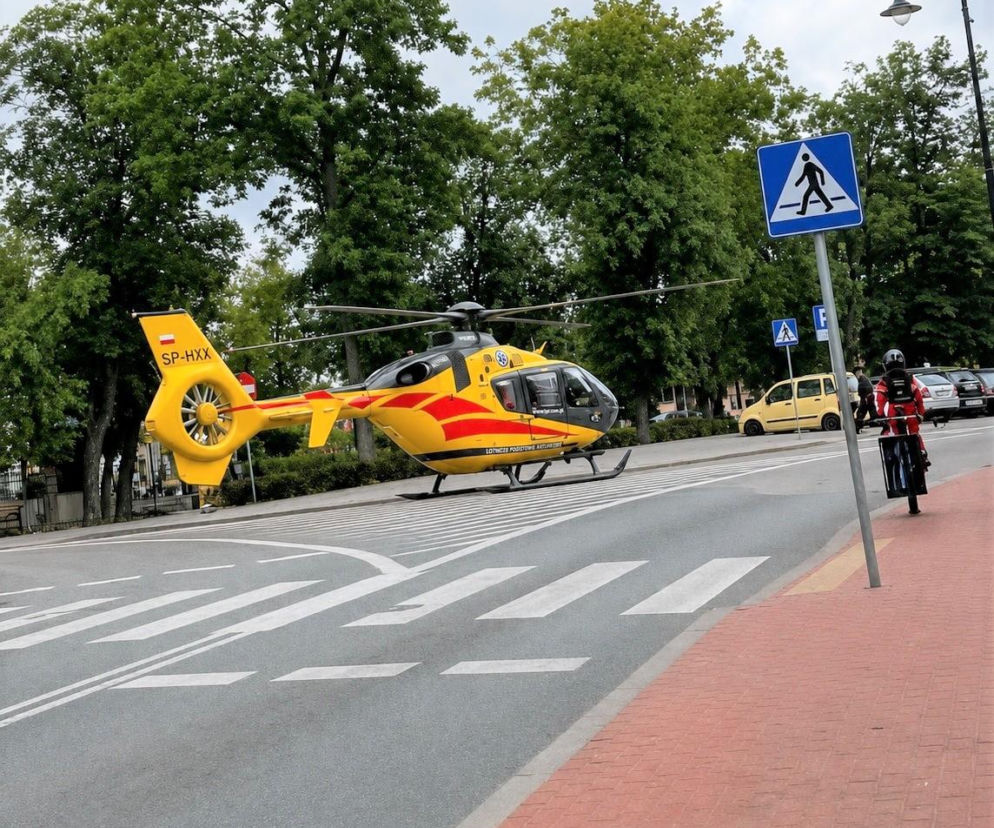 Wypadek przy remoncie kamienicy w Łosicach