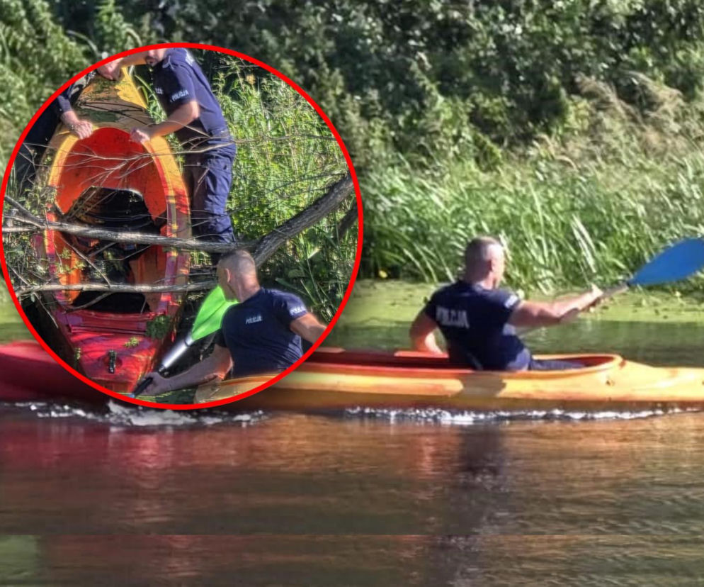 Chwile grozy na spływie kajakowym. Silny nurt rzeki porwał 14-latkę
