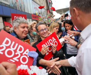 Andrzej Duda w Katowicach. Spotkał się z mieszkańcami