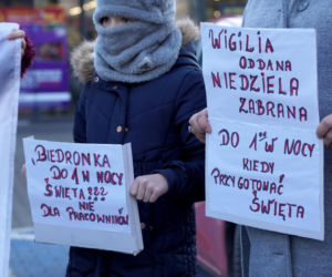 Solidarność prosi o szacunek dla pracowników handlu przed świętami