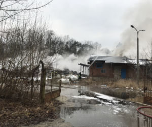 Pożar w Pionkach.