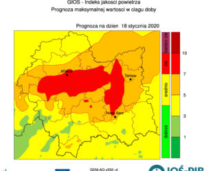 Prognoza smogu w Małopolsce