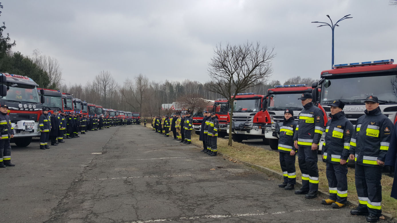 Nowe pojazdy śląskich strażaków