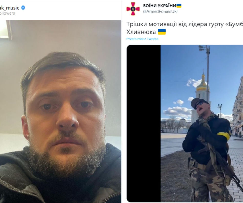 Yamak, Andrij Chływniuk i inni - ukraińscy muzycy walczą na wojnie. Ich hity mają miliony!