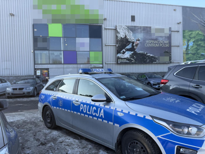 Wypadek na ściance wspinaczkowej