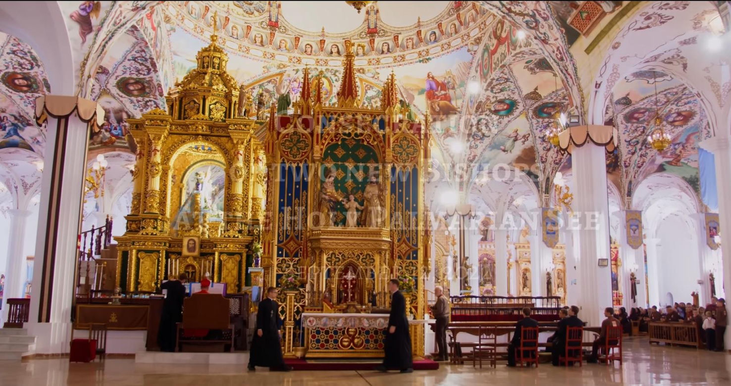 Tak wygląda wnętrze Kościoła Palmariańskiego 