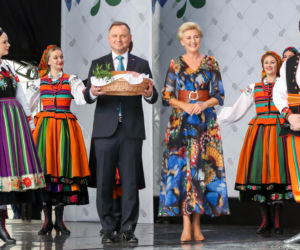 Para prezydencka na dożynkach