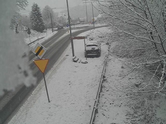 Atak zimy w Polsce. Tutaj zrobiło się biało