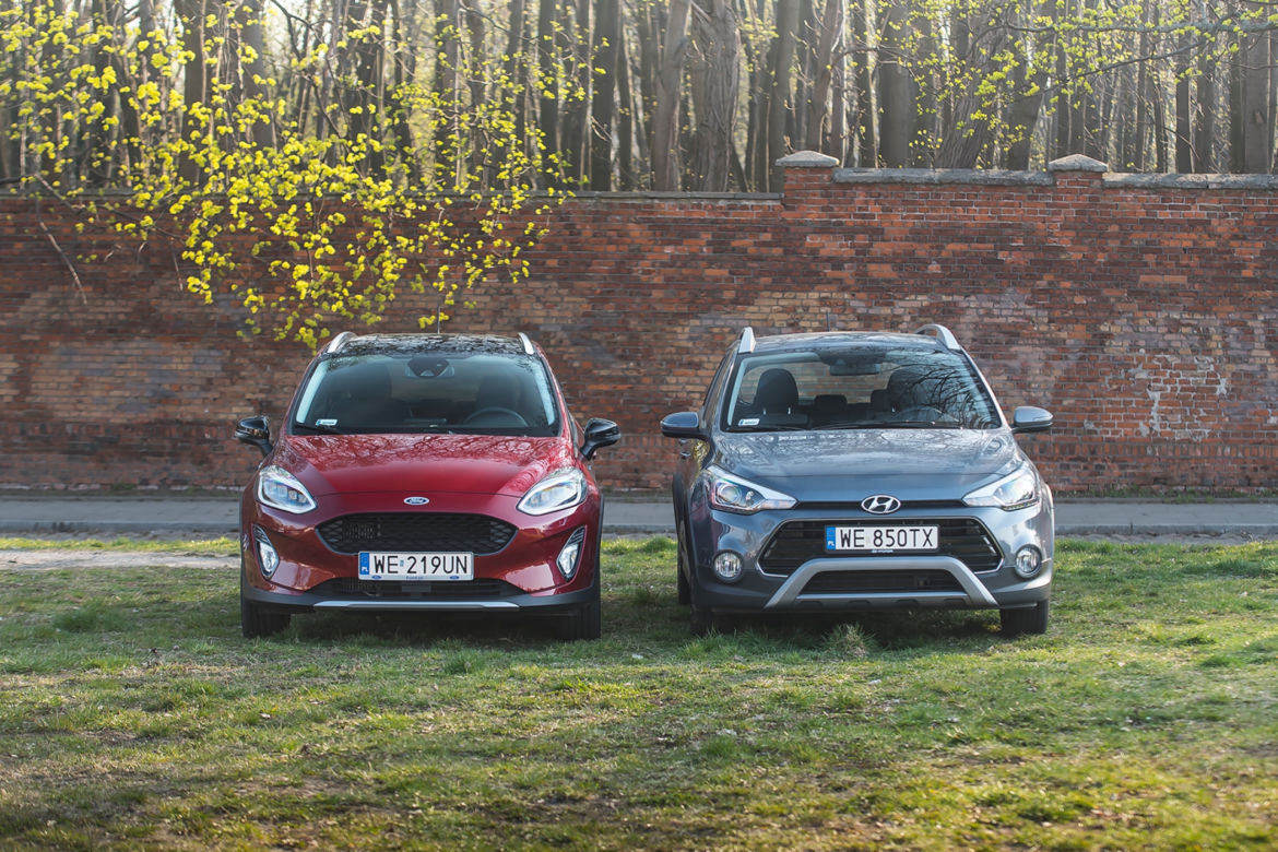 Hyundai i20 Active 1.0 T-GDI 100 KM vs. Ford Fiesta Active 1.5 EcoBlue 120 KM