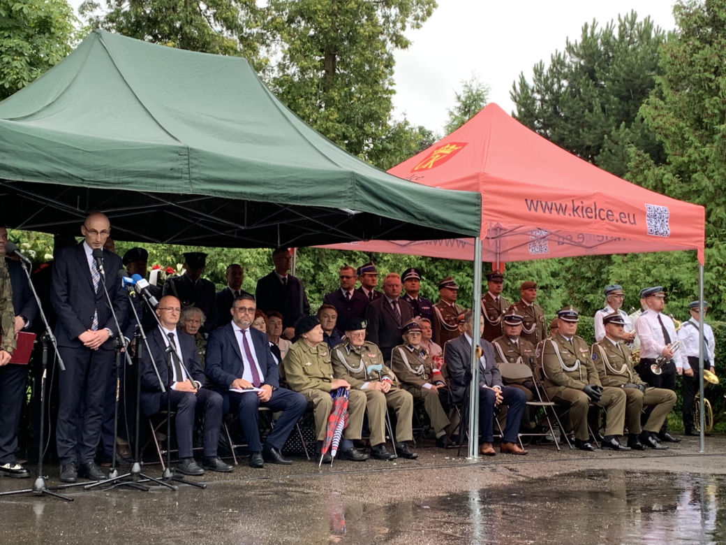 Kielczanie upamiętnili 79. rocznicę wybuchu Powstania Warszawskiego