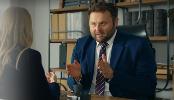 Barwy szczęścia, odc. 3397. Dominika (Karolina Chapko), Klemens (Sebastian Perdek)