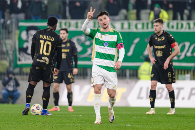 Lechia Gdańsk - Jagiellonia Białystok: Zdjęcia kibiców i zawodników z meczu 24. kolejki PKO BP Ekstraklasy