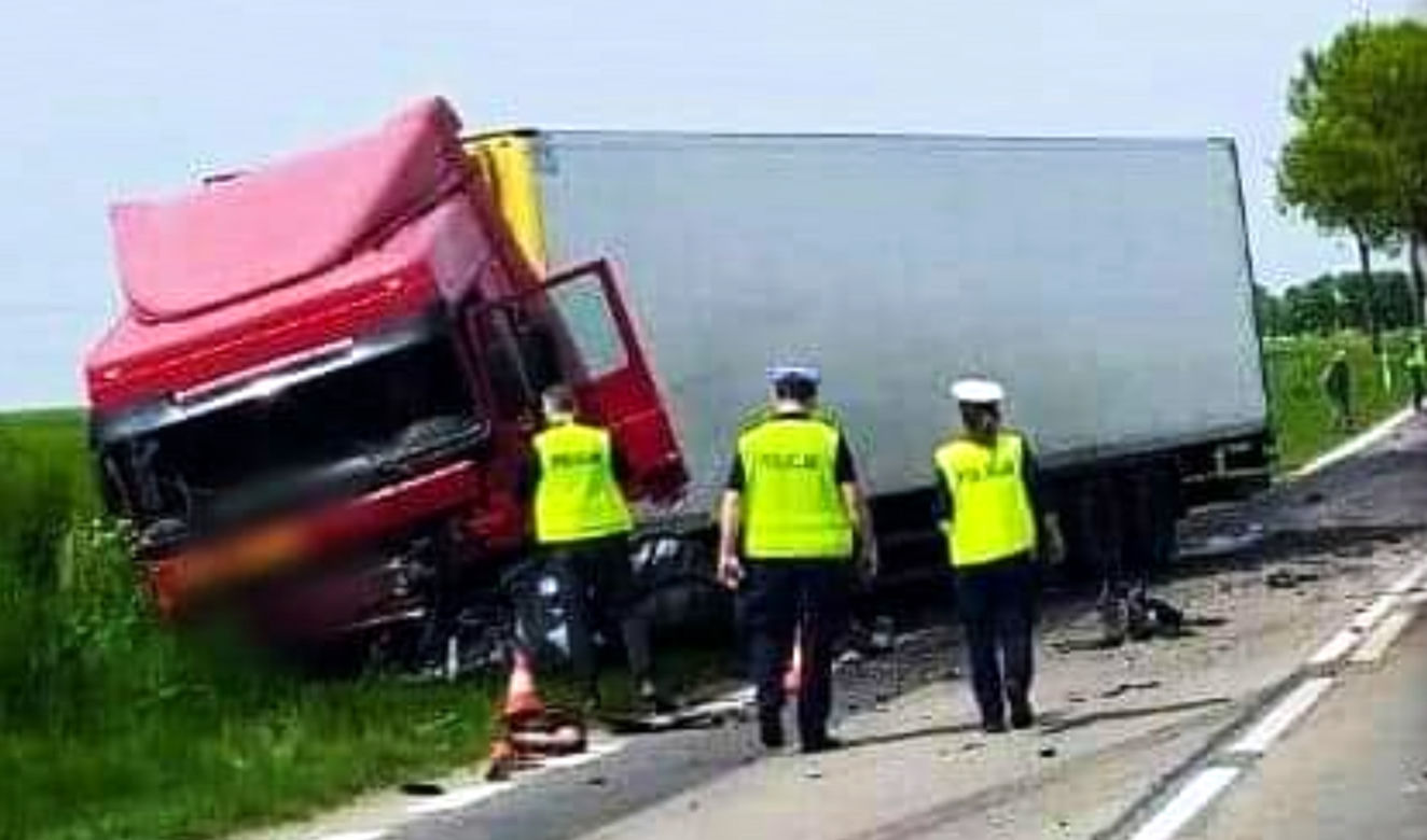 Budy Czarnockie. Tragiczny wypadek na DK 61