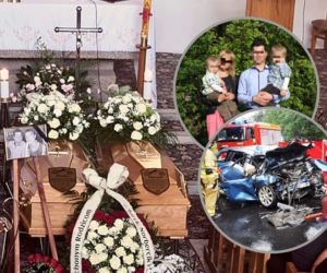  Marzena i Mariusz już nie utulą Sebastianka. Pogrzeb ofiar tragicznego wypadku w Jamnicy