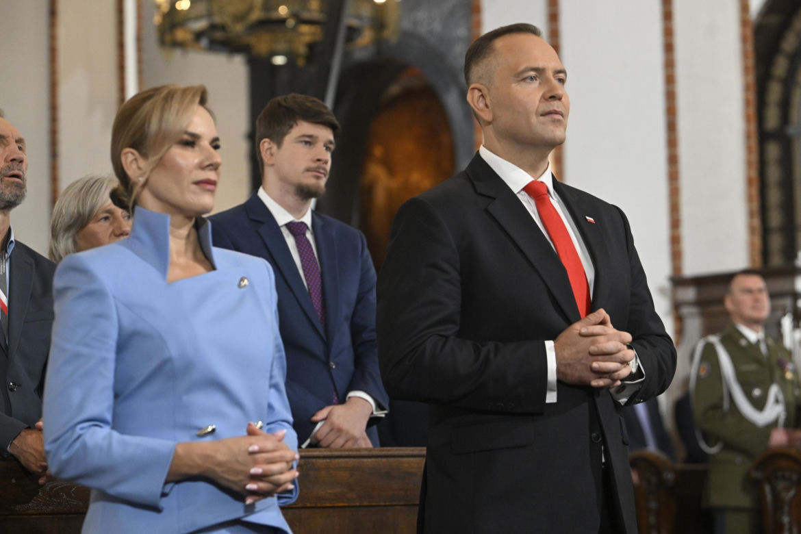 Karol Nawrocki z żoną wybiera się do USA