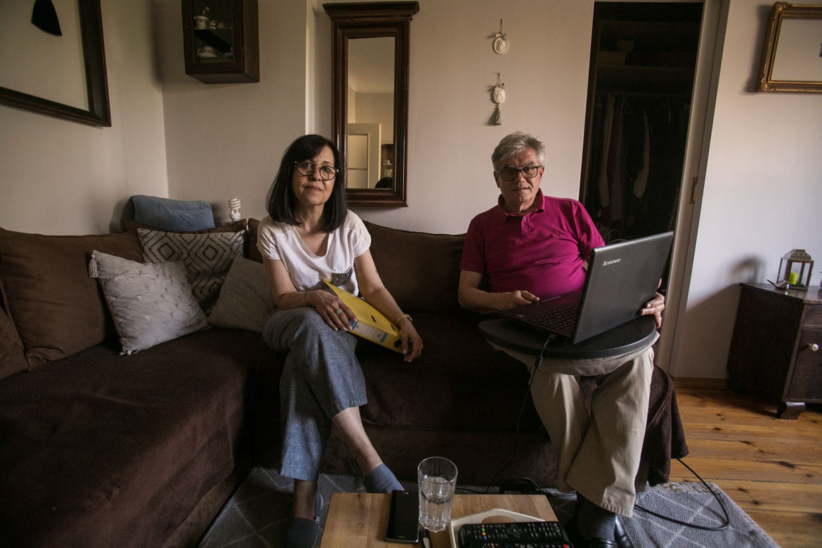 Czemu to my mamy płacić za geodetę? - mówi zdenerwowany Janusz Loranc (68 l.).