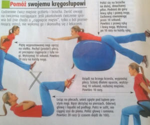 Ogórek chwaliła się mocnymi plecam
