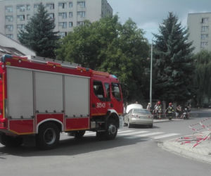 Zderzenie autobusu MPK z samochodem na Azorach