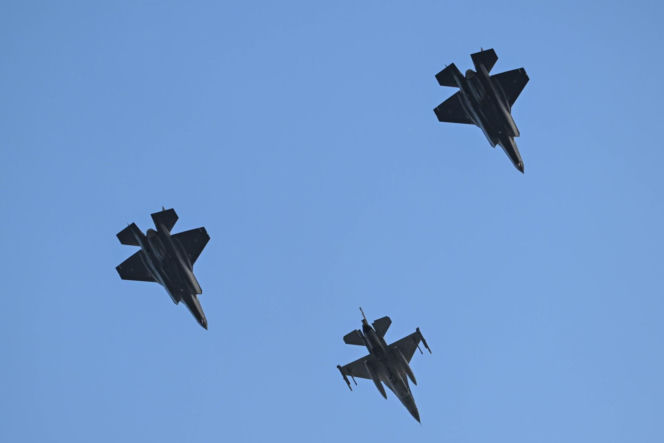 Nad Polską przeleciały ultranowoczesne myśliwce F-35!