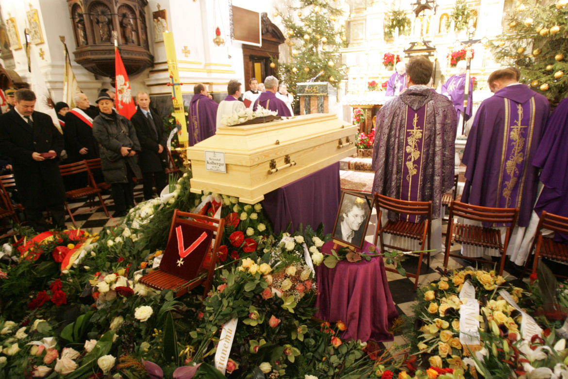 Pogrzeb Krzysztofa Kolbergera