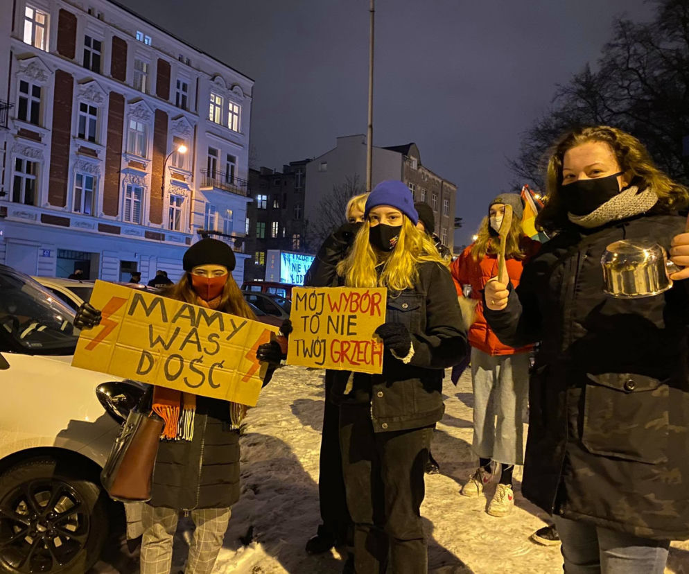 Strajk kobiet w Łodzi 2.02.2021