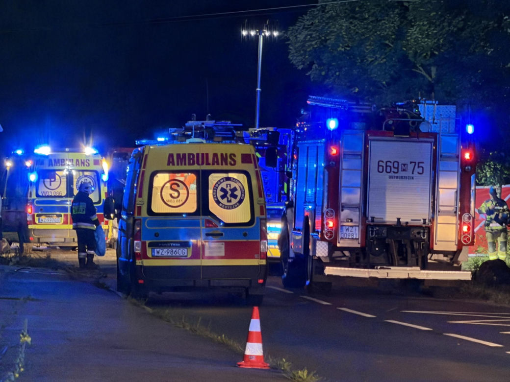 Tragiczny wypadek w Borzęcinie Dużym. Zginęła jedna osoba