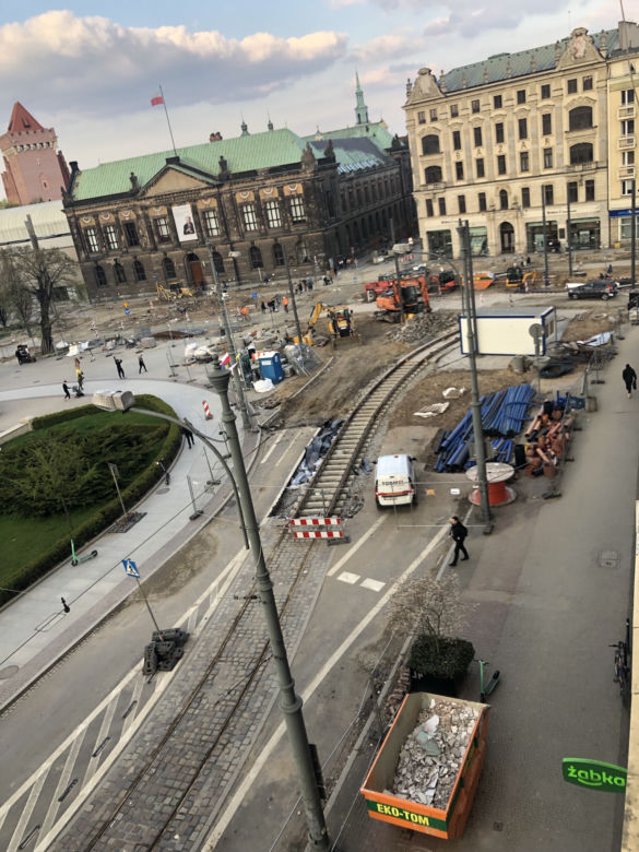 Remont centrum Poznania