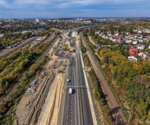 Węzeł Mistrzejowice i węzeł Grębałów - budowa październik 2026
