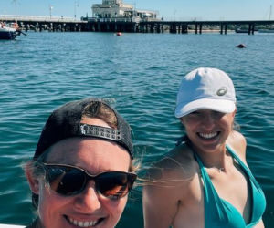 Iga Świątek w bikini na plaży w Melbourne