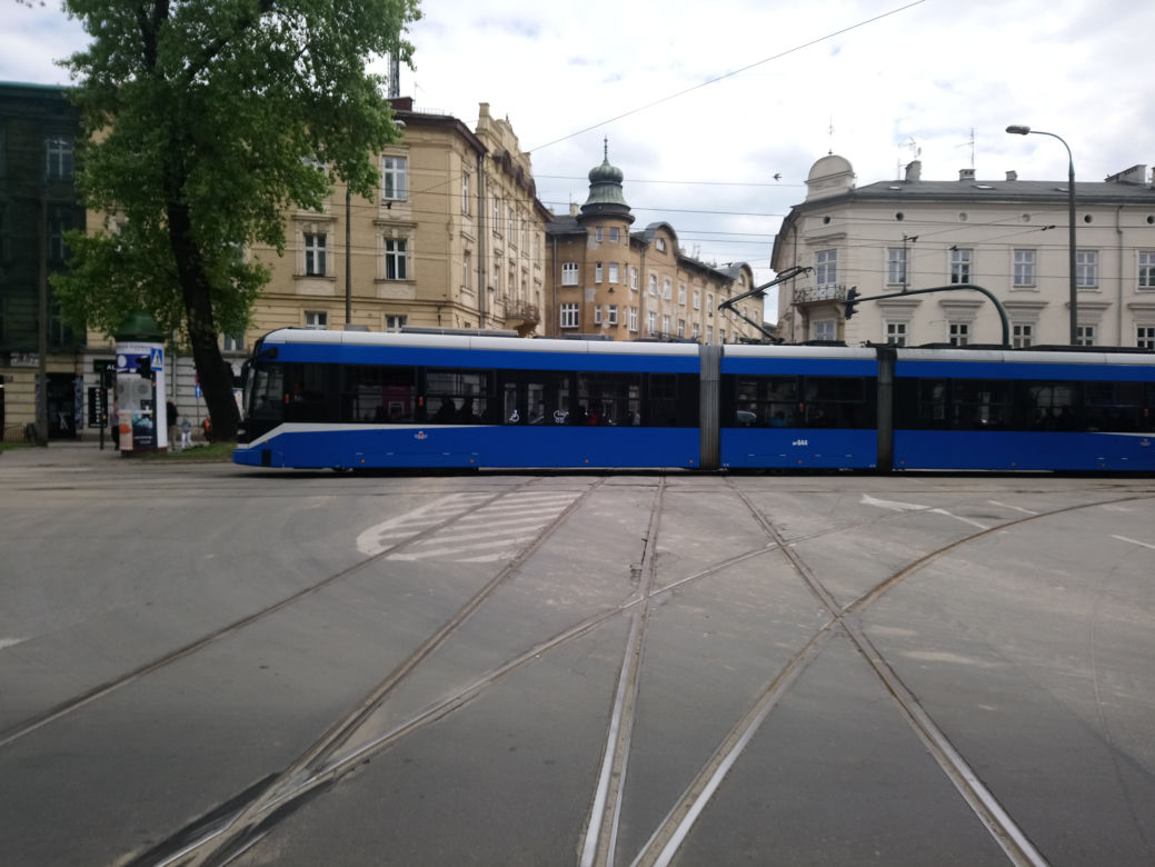 Kraków: Zobacz jak postępują prace przy przebudowie ulicy Krakowskiej