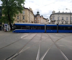 Kraków: Zobacz jak postępują prace przy przebudowie ulicy Krakowskiej