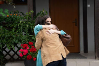 M jak miłość odc. 1895. Basia (Karina Woźniak), Agnes (Amanda Mincewicz)