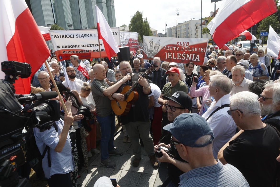 Protesty przed Sądem Najwyższym