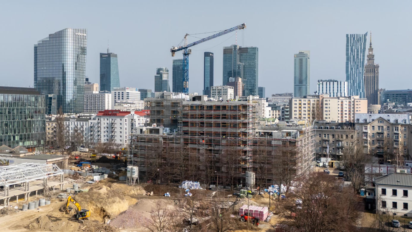 Inwestycja Apartamenty M7 w Warszawie w marcu 2026 r.
