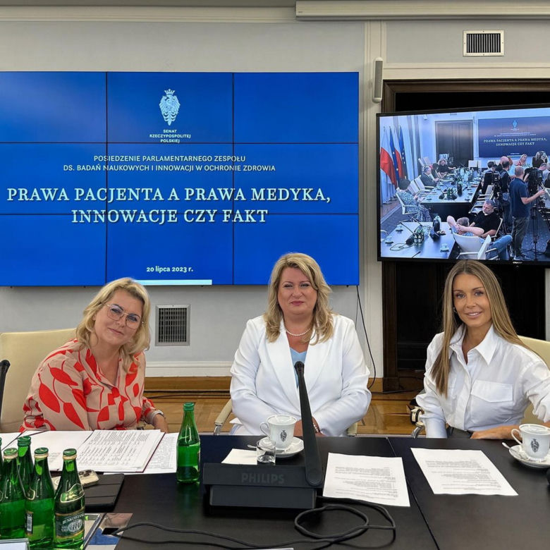 Małgorzata Rozenek w Senacie