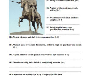 Matura 2016 - historia sztuki arkusze