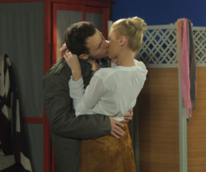 Pierwsza miłość. Jowita (Joanna Opozda), Radek (Mateusz Banasiuk)