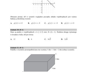 ARKUSZE CKE - Matura matematyka - poziom podstawowy 2019 - co było na maturze z matematyki?