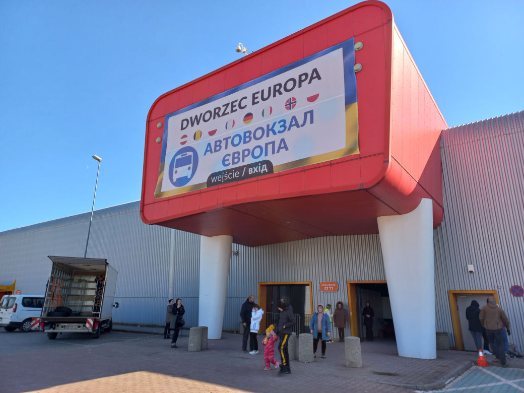 Na miejscu tworzony jest Dworzec Europa