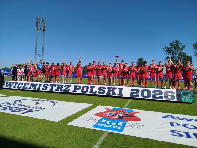 MKS Awenta Pogoń Siedlce pokonała zespół Energa Ogniwo Sopot i drugi rok z rzędu zdobyła tytuł Mistrza Polski Ekstraligi Rugby!