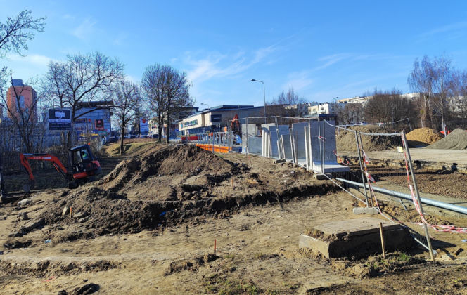 Trwa przebudowa odcinka ul. Chrobrego