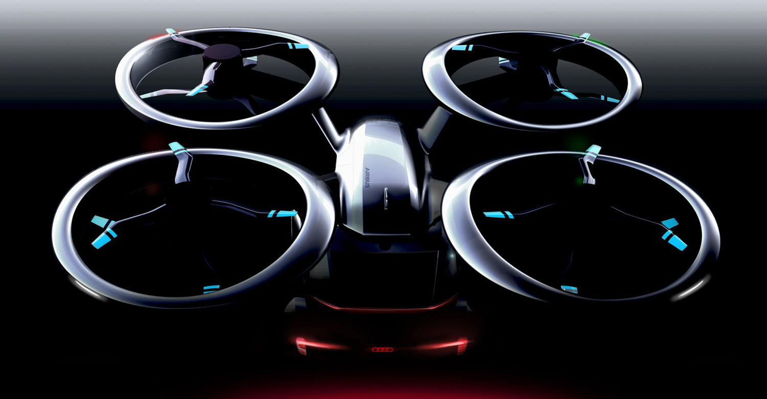 "Samochodo-dron" Pop.Up Next od Audi