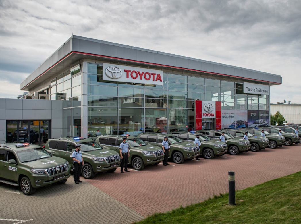 Toyoty Land Cruiser dla policji w Czechach