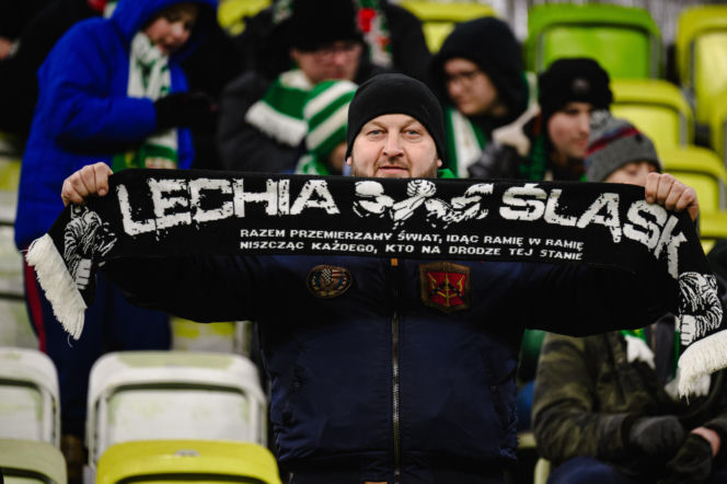 Lechia Gdańsk - Cracovia, zdjęcia kibiców z meczu 20. kolejki PKO BP Ekstraklasy
